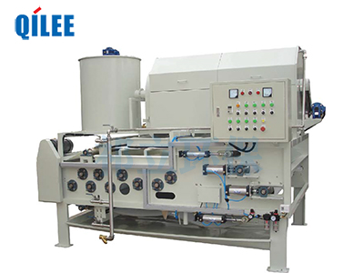 帶式壓濾機(jī)溫度的影響，濾布清洗方法